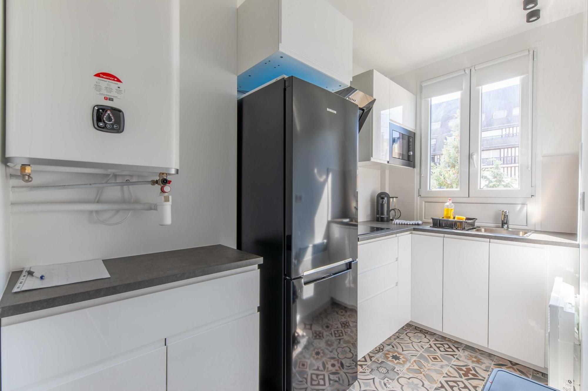 Studio Sleeps 4 With Terrace, 500M Place Morny Deauville Exterior foto